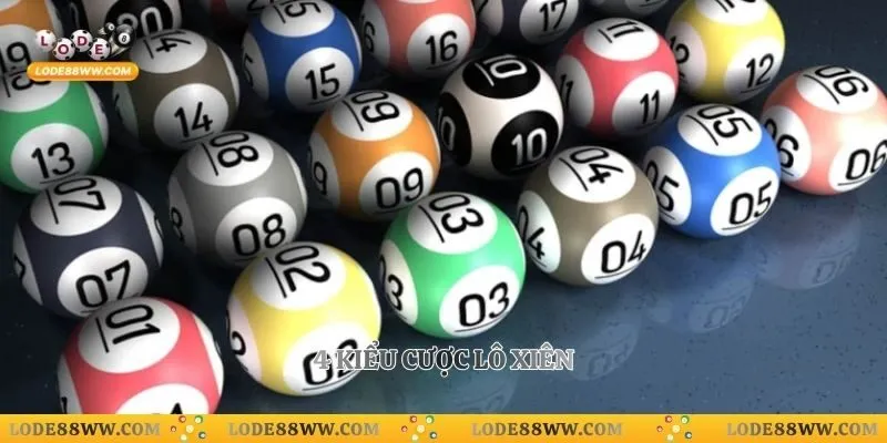 4 kiểu cược lô xiên