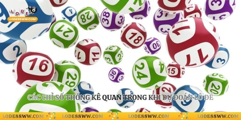 Soi Cầu Miền Bắc Lode88 - Bí Quyết Chốt Số Hiệu Quả 3 Các chỉ số thống kê quan trọng khi dự đoán lô đề