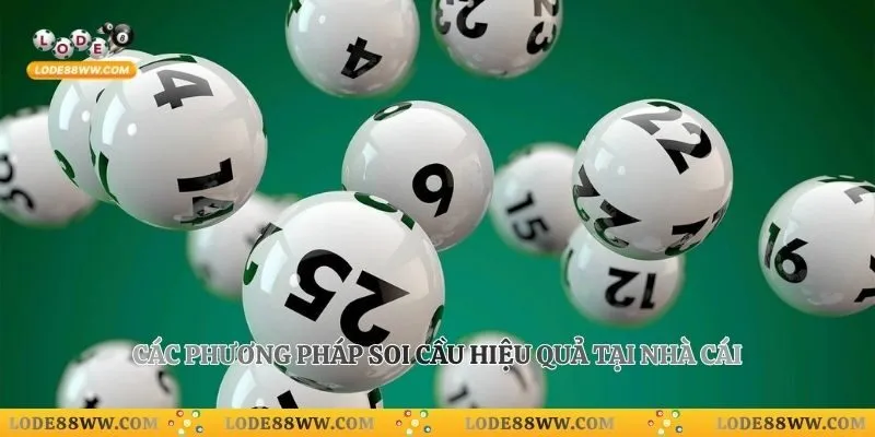 Các phương pháp soi cầu hiệu quả tại nhà cái