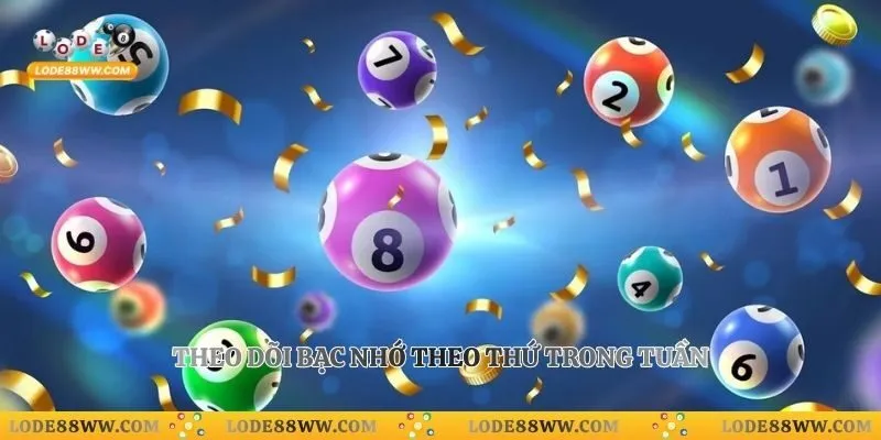 Theo dõi bạc nhớ theo thứ trong tuần